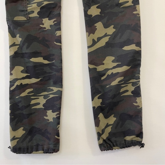 VIP Camo Denim Joggers Juniors 1/25  Adjustable Ankle Zip+Flap Pockets NWT - Picture 9 of 16